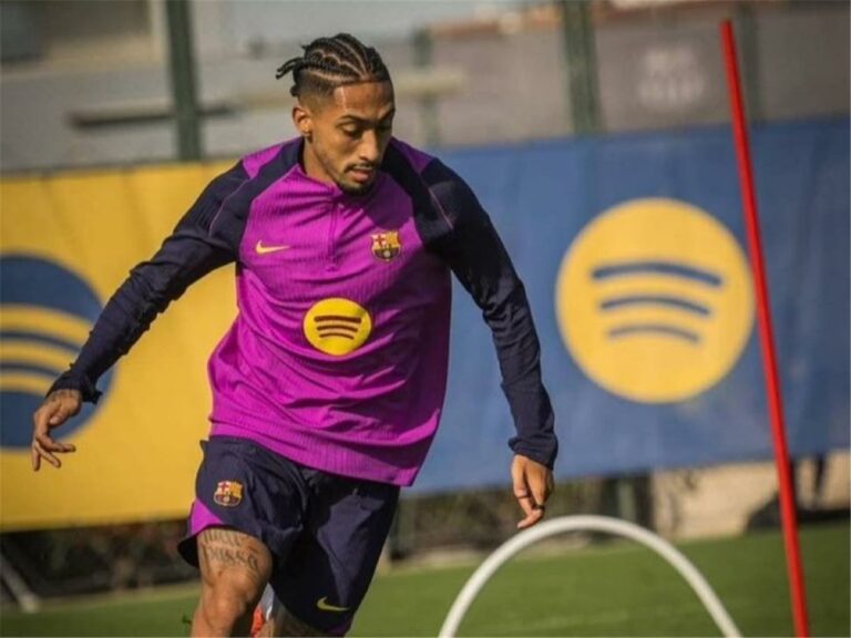 موقف رافينها من المشاركة مع برشلونة أمام أتلتيك بلباو في الدوري الإسباني