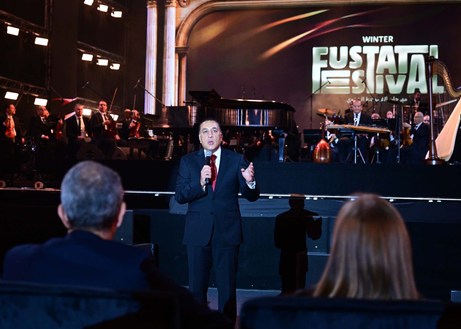 رئيس الوزراء يشهد تدشين مهرجان الفسطاط الشتوي بأمسية رائعة للموسيقار عمر خيرت.. صور