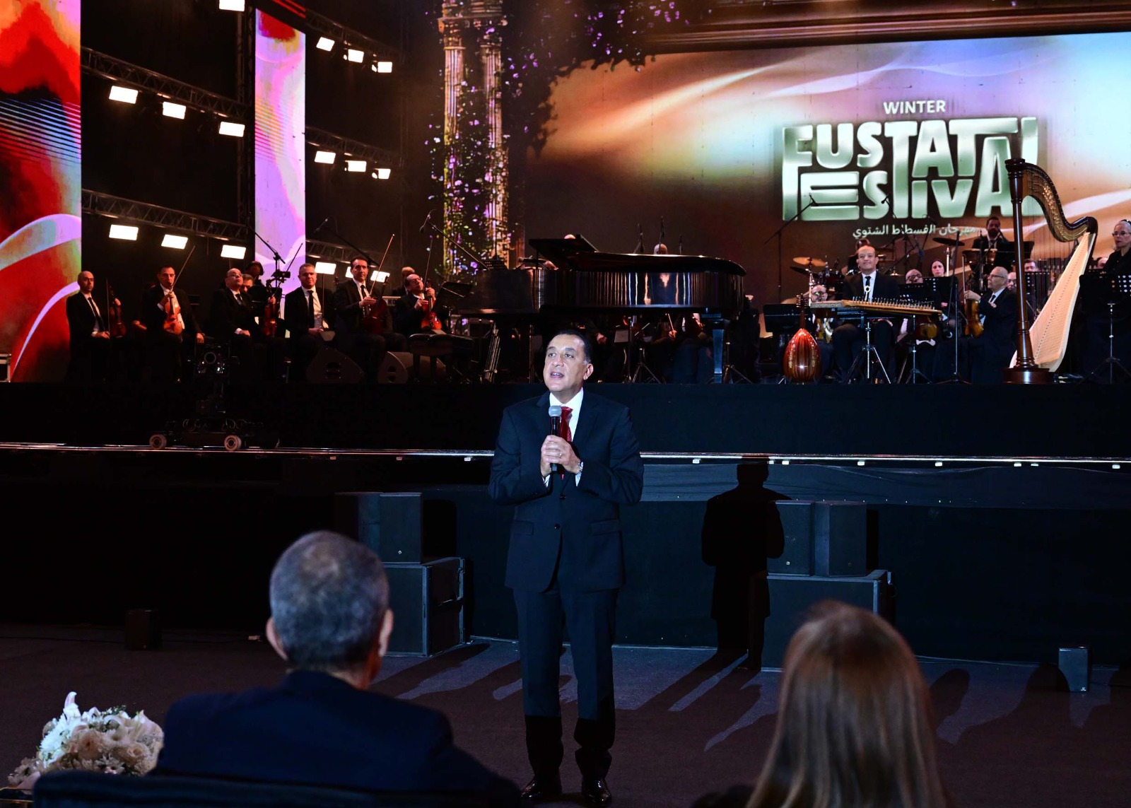 رئيس الوزراء يشهد تدشين مهرجان الفسطاط الشتوي بأمسية رائعة للموسيقار عمر خيرت.. صور