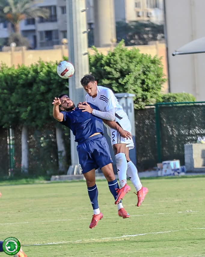 استعداداً للبنك الأهلي.. مودرن سبورت يتعادل وديًا مع إنبى بهدف لكل منهما