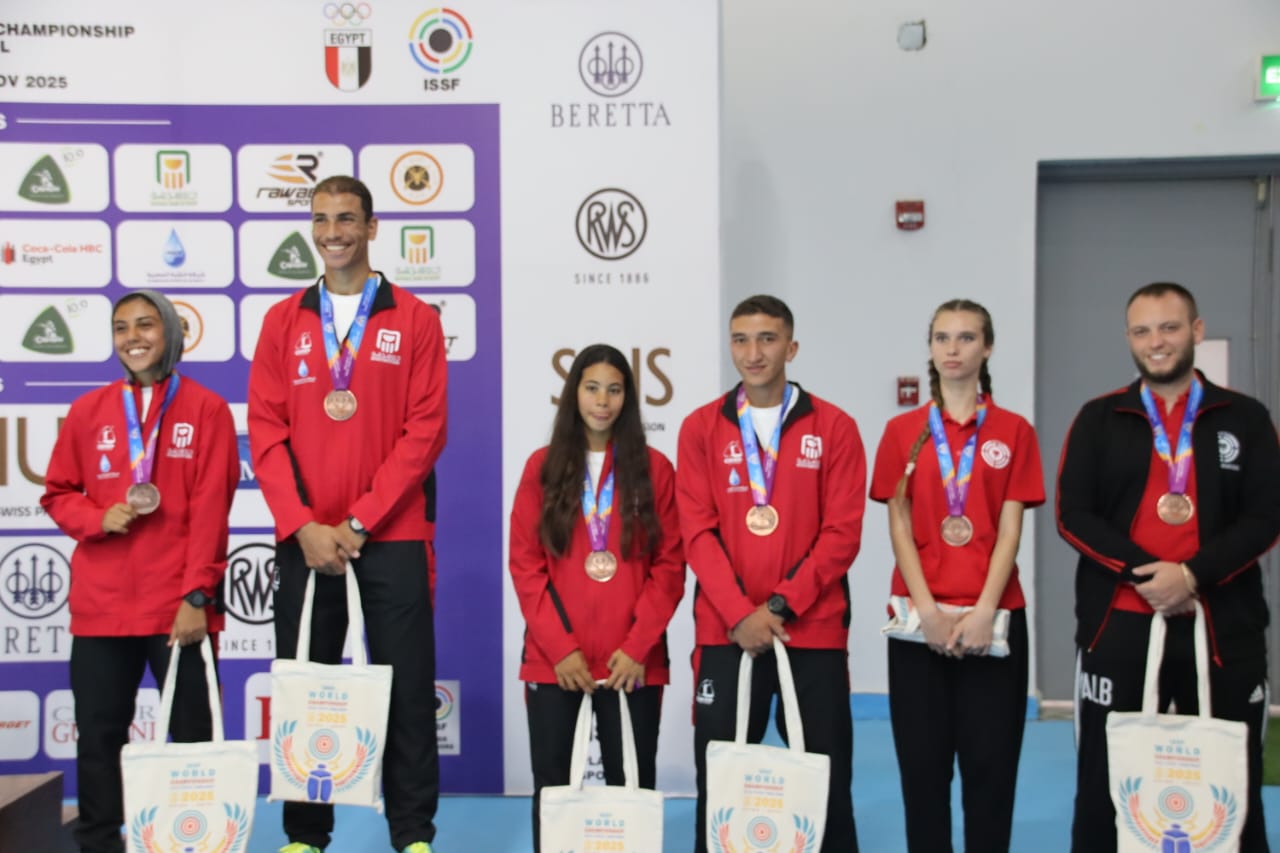 إنجاز تاريخي جديد.. الرماية المصرية تحقق 8 ميداليات في بطولة العالم لمسدس وبندقية القاهرة