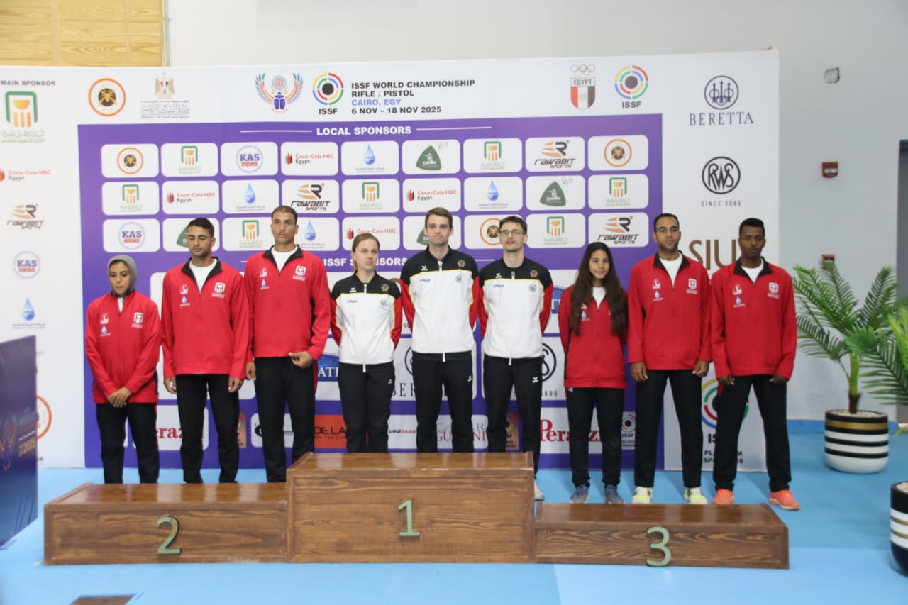 إنجاز تاريخي جديد.. الرماية المصرية تحقق 8 ميداليات في بطولة العالم لمسدس وبندقية القاهرة