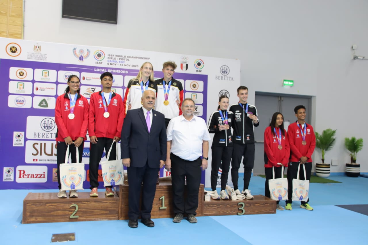 إنجاز تاريخي جديد.. الرماية المصرية تحقق 8 ميداليات في بطولة العالم لمسدس وبندقية القاهرة