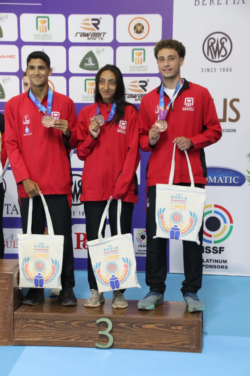 إنجاز تاريخي جديد.. الرماية المصرية تحقق 8 ميداليات في بطولة العالم لمسدس وبندقية القاهرة