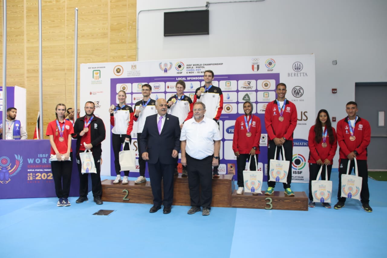 إنجاز تاريخي جديد.. الرماية المصرية تحقق 8 ميداليات في بطولة العالم لمسدس وبندقية القاهرة