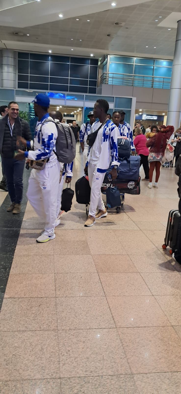 دوري أبطال أفريقيا.. بعثة ريفرز النيجيري تصل القاهرة لمواجهة بيراميدز| صور
