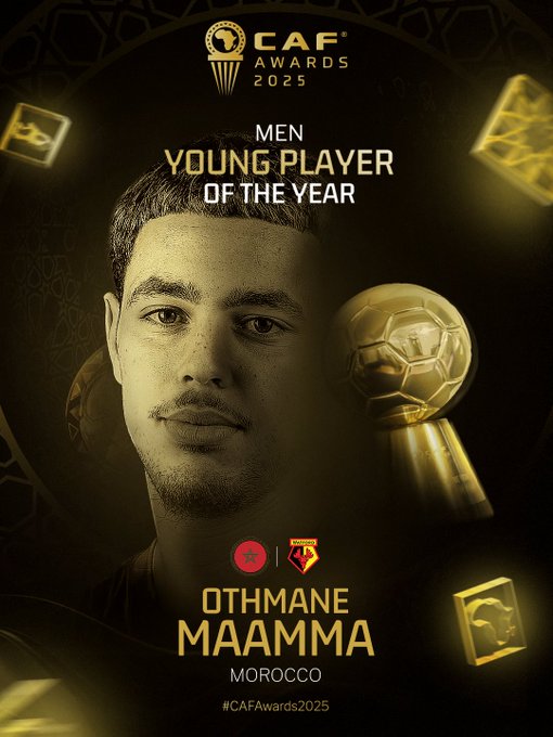 القائمة الكاملة لحفل جوائز الكاف 2025.. ليلة تتويج وتأكيد الهيمنة المغربية