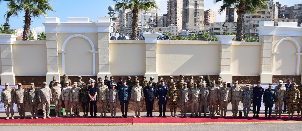 بدء فعاليات التدريب المشترك ميدوزا -14 بجمهورية مصر العربية.. شاهد