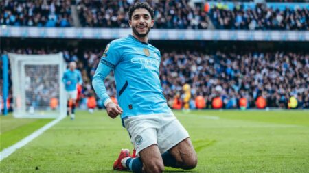 تشكيل مانشستر سيتي أمام نيوكاسل في الدوري الإنجليزي.. موقف عمر مرموش تشكيل مانشستر سيتي أمام نيوكاسل في الدوري الإنجليزي.. موقف عمر مرموش