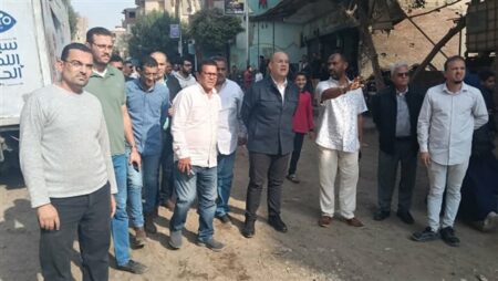 "الشهابي" يتابع ميدانيا مشروع إحلال وتجديد شبكات الصرف الصحي بمدينة أبو النمرس "الشهابي" يتابع ميدانيا مشروع إحلال وتجديد شبكات الصرف الصحي بمدينة أبو النمرس