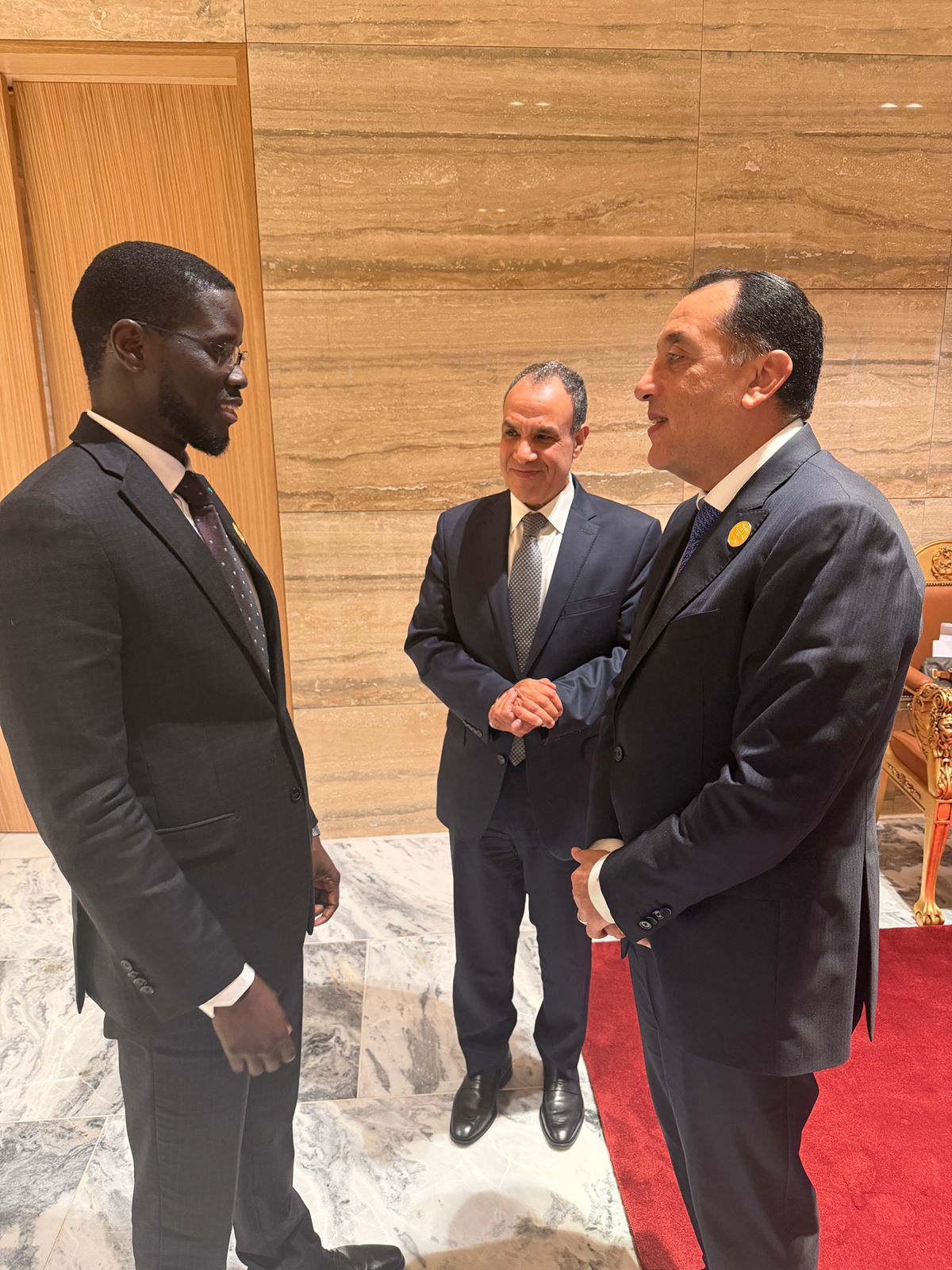 رئيس الوزراء يلتقي رئيس جمهورية السنغال.. صور