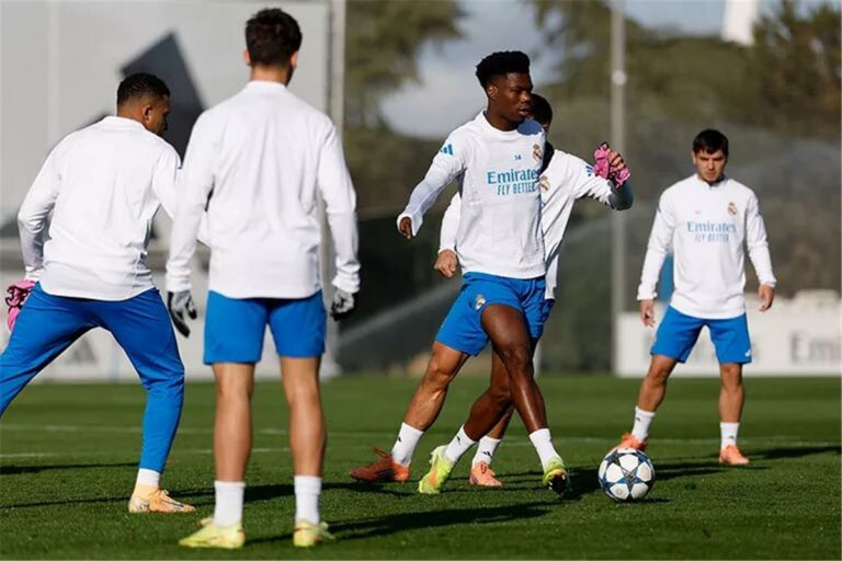 تدريبات ريال مدريد.. عودة الثنائي المصاب وغياب محتمل لمدافع الفريق أمام أولمبياكوس