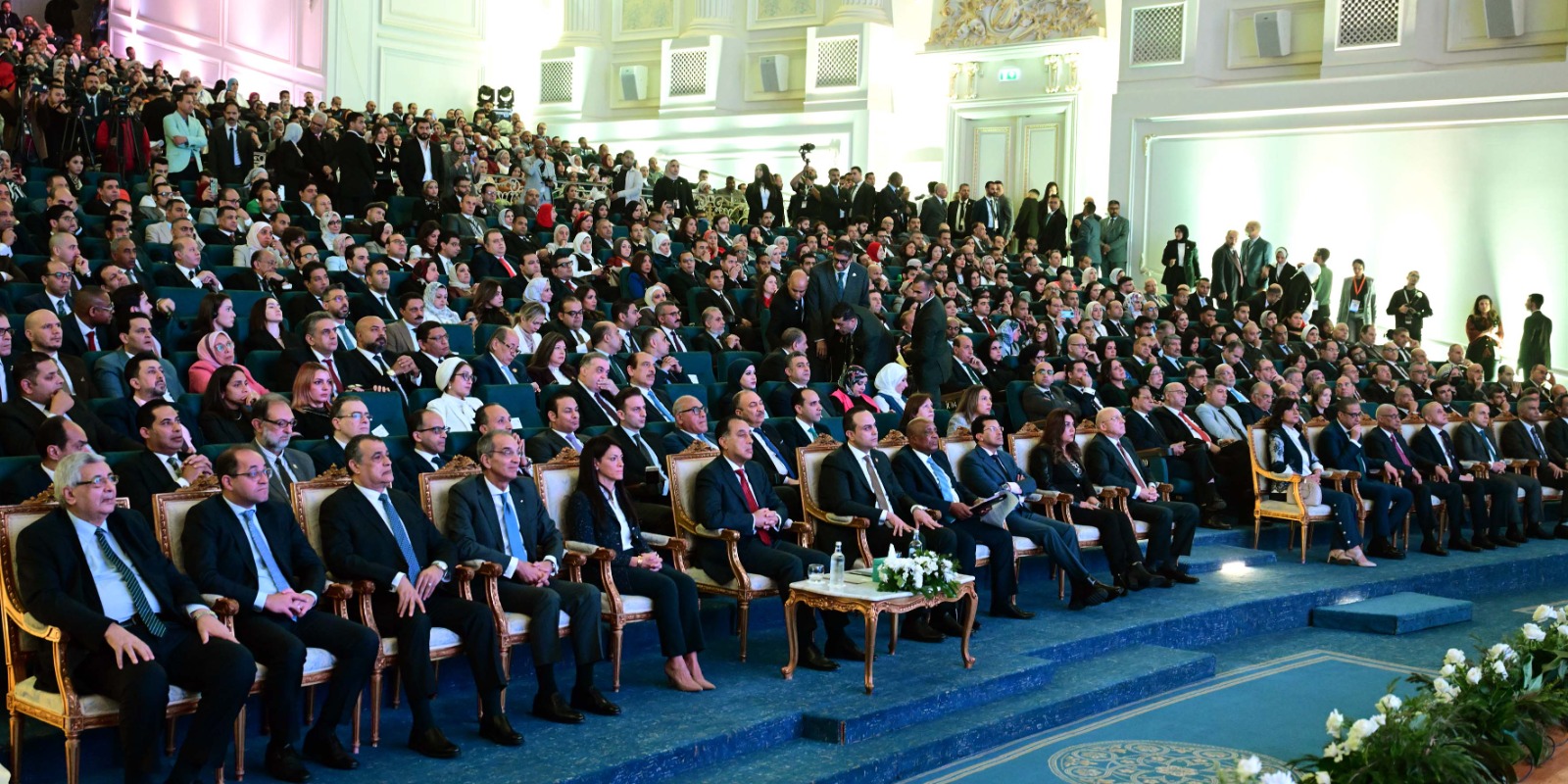 رئيس الوزراء يشارك في فعاليات الملتقى السنوي السادس للهيئة العامة للرعاية الصحية.. صور