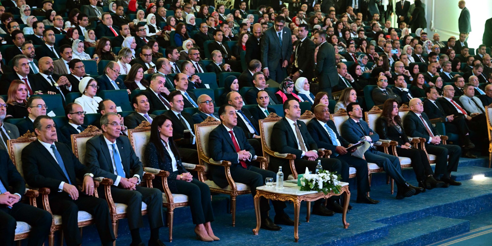 رئيس الوزراء يشارك في فعاليات الملتقى السنوي السادس للهيئة العامة للرعاية الصحية.. صور