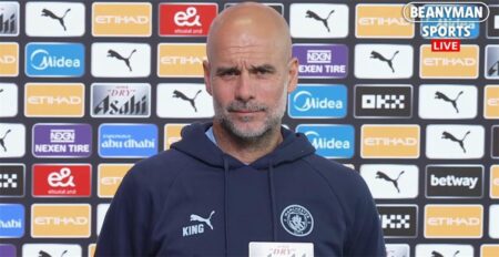 جوارديولا يوضح موقف رودري من المشاركة أمام ليدز يونايتد.. ويلمح لرحيل لاعب مانشستر سيتي