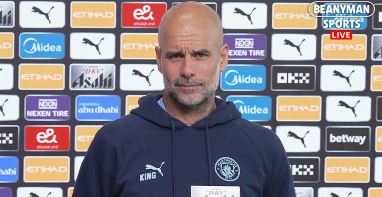 جوارديولا يوضح موقف رودري من المشاركة أمام ليدز يونايتد.. ويلمح لرحيل لاعب مانشستر سيتي