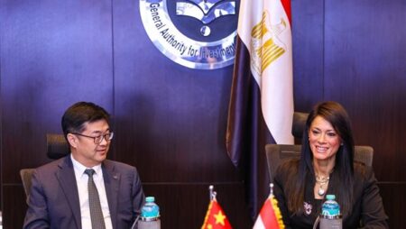 وزيرة التخطيط تبحث مع رئيس بنك التصدير والاستيراد الصيني سبل زيادة الاستثمارات بمصر