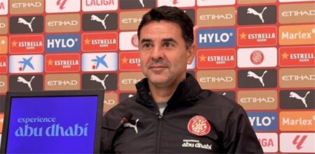 مدرب جيرونا: ريال مدريد أفضل فريق في إسبانيا..وقد نخسر أمامهم حتى لو لعبنا جيدًا مدرب جيرونا: ريال مدريد أفضل فريق في إسبانيا..وقد نخسر أمامهم حتى لو لعبنا جيدًا