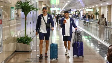 بعثة المصري تعود إلى القاهرة بعد الفوز على زيسكو في الكونفيدرالية