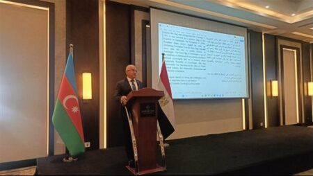 سفارة أذربيجان بالقاهرة تحيي ذكرى النصر ويوم العلم الوطني