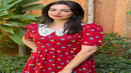 أجمل إطلالة.. ناقد موضة يشيد بفستان هبة مجدي في مهرجان القاهرة أجمل إطلالة.. ناقد موضة يشيد بفستان هبة مجدي في مهرجان القاهرة