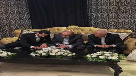 "أختي وصديقة مشوار النجاح".. تامر حسني يهنئ مي عز الدين بعقد قرانها