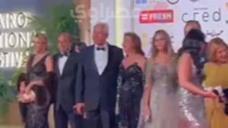 الصور الأولى من حفل افتتاح مهرجان القاهرة السينمائي