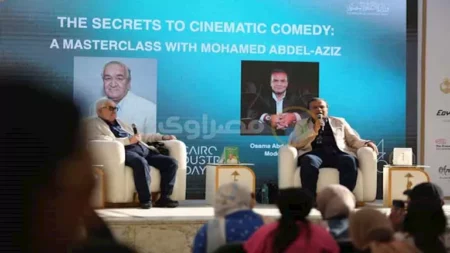 إلهام شاهين: محمد عبدالعزيز عنده خلطة النجاح وأعاد اكتشافي في هذه المسرحية