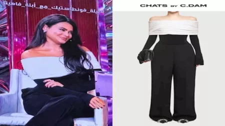 أسماء جلال تشعل الحلقة الأولى من “ليلة فانتاستيك”.. وهذا هو سعر إطلالتها مع أبلة فاهيتا