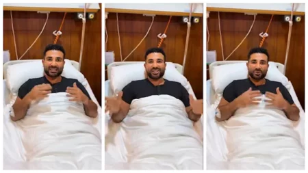 بعد تعرضه لحادث سير.. أحمد سعد يكشف موعد خروجه من المستشفى بعد تعرضه لحادث سير.. أحمد سعد يكشف موعد خروجه من المستشفى