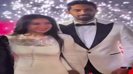 "فستان عروسة".. مي عز الدين بالأبيض بأول ظهور لها مع عريسها (صور) "فستان عروسة".. مي عز الدين بالأبيض بأول ظهور لها مع عريسها (صور)