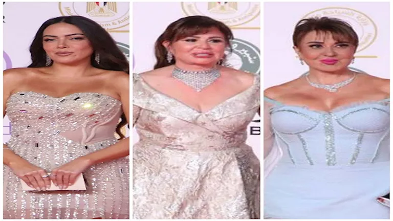 16 صورة.. 4 إطلالات أثارت الجدل في ختام مهرجان القاهرة 16 صورة.. 4 إطلالات أثارت الجدل في ختام مهرجان القاهرة