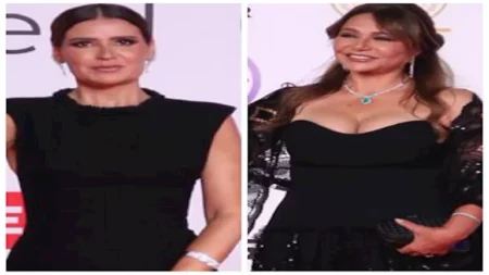 اللون الأسود يسيطر على ختام مهرجان القاهرة السينمائي.. من الأجمل؟ اللون الأسود يسيطر على ختام مهرجان القاهرة السينمائي.. من الأجمل؟