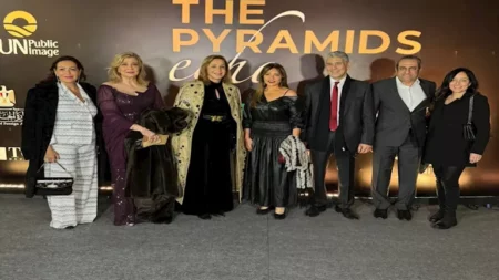 ليلى علوي تتألق في مهرجان صدى الأهرامات (صور)