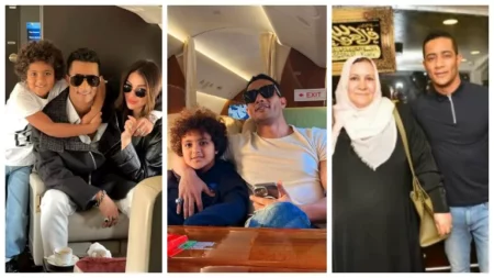 "أمه وزوجته واولاده".. 20 صورة لـ محمد رمضان مع أسرته