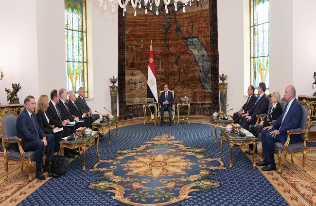 تفاصيل لقاء السيسي وأمين مجلس الأمن الروسي.. شاهد