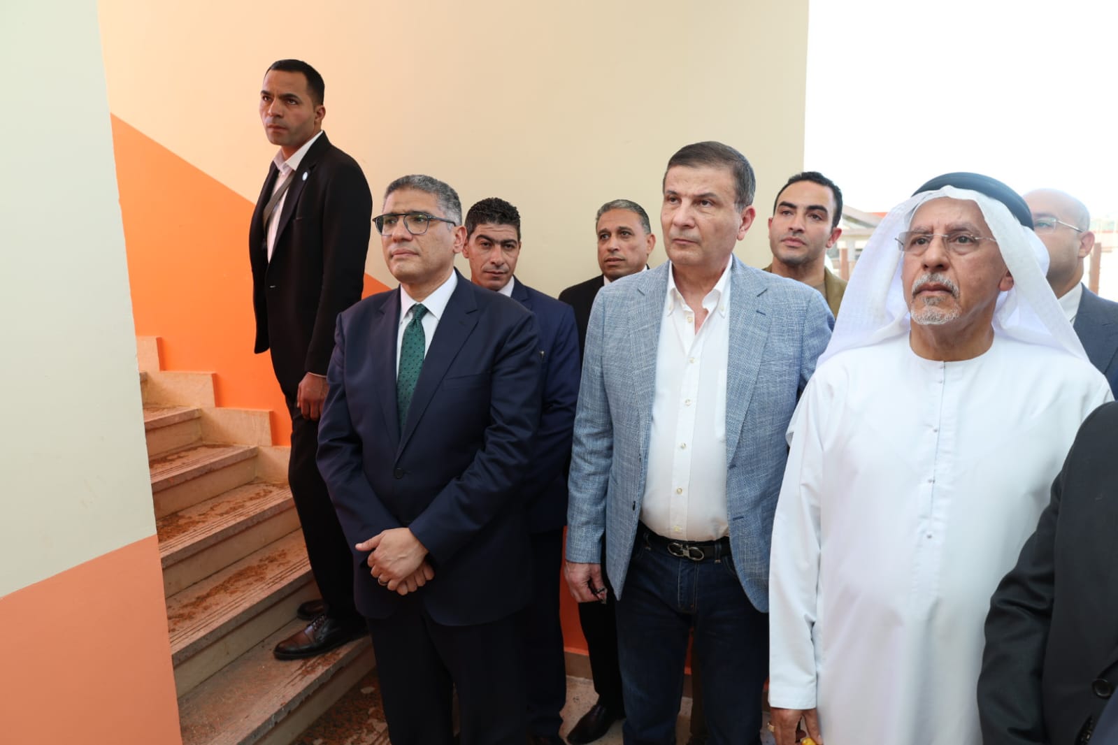 وزير الزراعة ومحافظ الجيزة يفتتحان مشروعات تنموية بالواحات البحرية