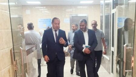 رئيس «المؤسسة العلاجية» يتفقد مستشفى مبرة المعادي لتأهيلها للاعتماد من «جهار»