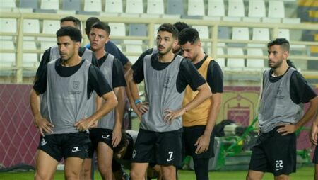 التدريب الختامي للزمالك قبل قمة نهائي كأس السوبر
