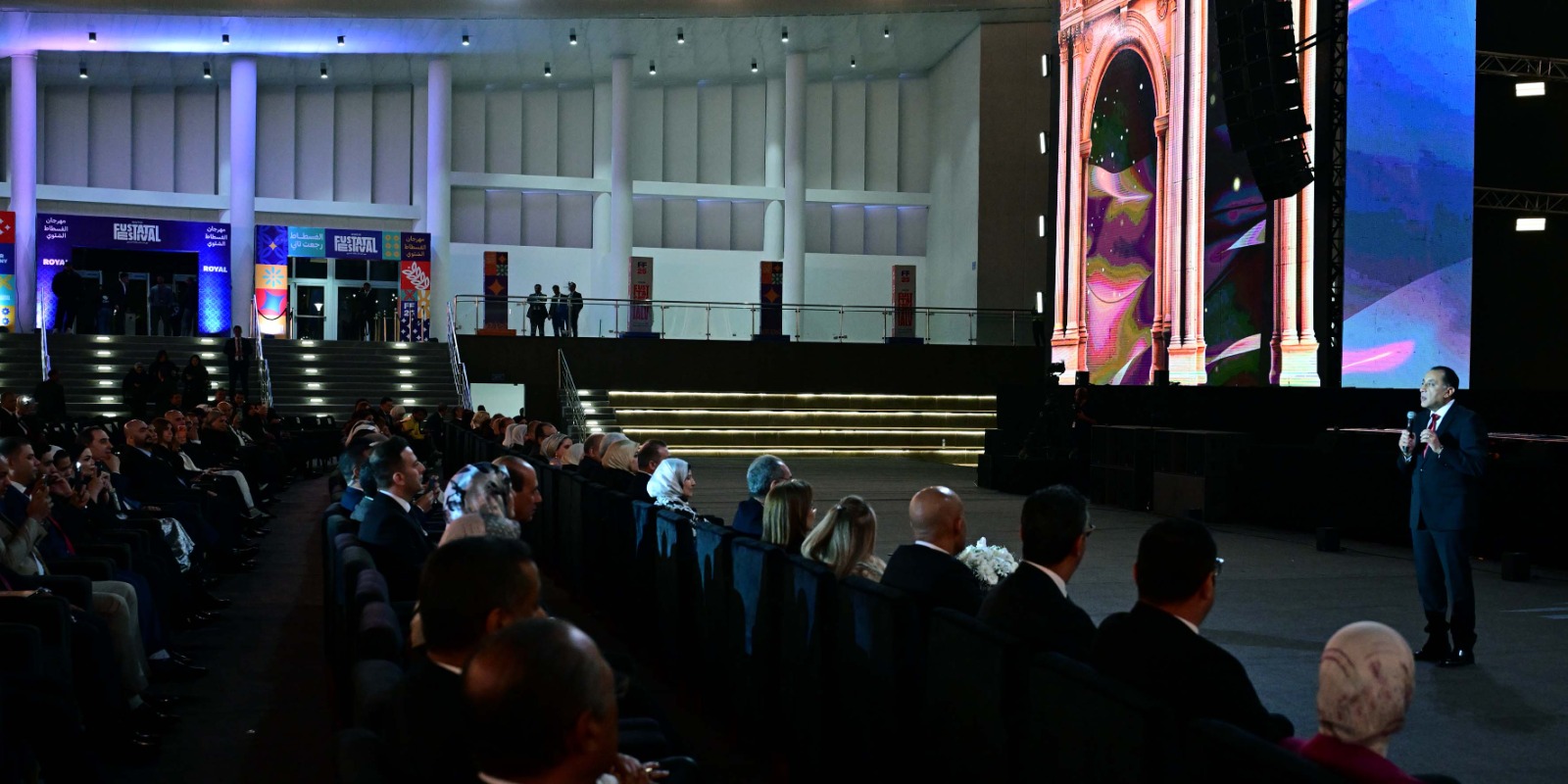 رئيس الوزراء يشهد تدشين مهرجان الفسطاط الشتوي بأمسية رائعة للموسيقار عمر خيرت.. صور