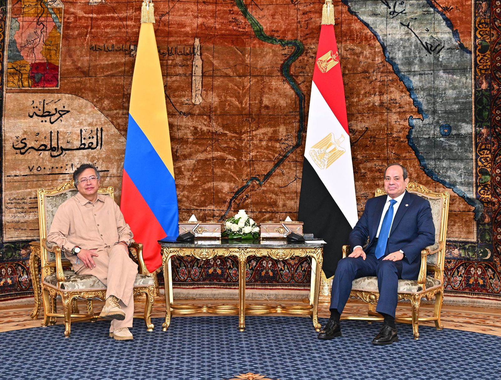 بدء وصول رؤساء ووفود العالم للمشاركة في افتتاح المتحف المصري الكبير.. صور 5 بدء وصول رؤساء ووفود العالم للمشاركة في افتتاح المتحف المصري الكبير.. صور