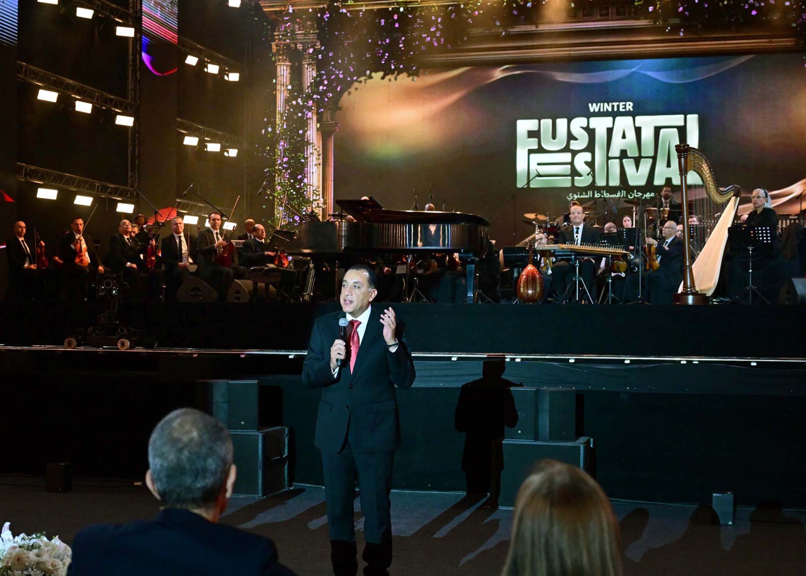 رئيس الوزراء يشهد تدشين مهرجان الفسطاط الشتوي بأمسية رائعة للموسيقار عمر خيرت.. صور