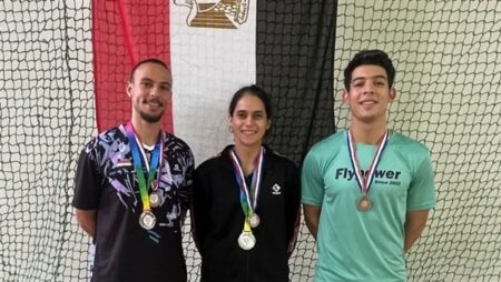 مصر تحصد 3 ميداليات ببطولة زامبيا الدولية للريشة الطائرة مصر تحصد 3 ميداليات ببطولة زامبيا الدولية للريشة الطائرة