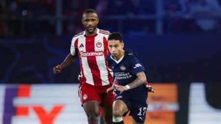 التعادل الإيجابي يحسم لقاء أولمبياكوس وآيندهوفن بدوري أبطال أوروبا