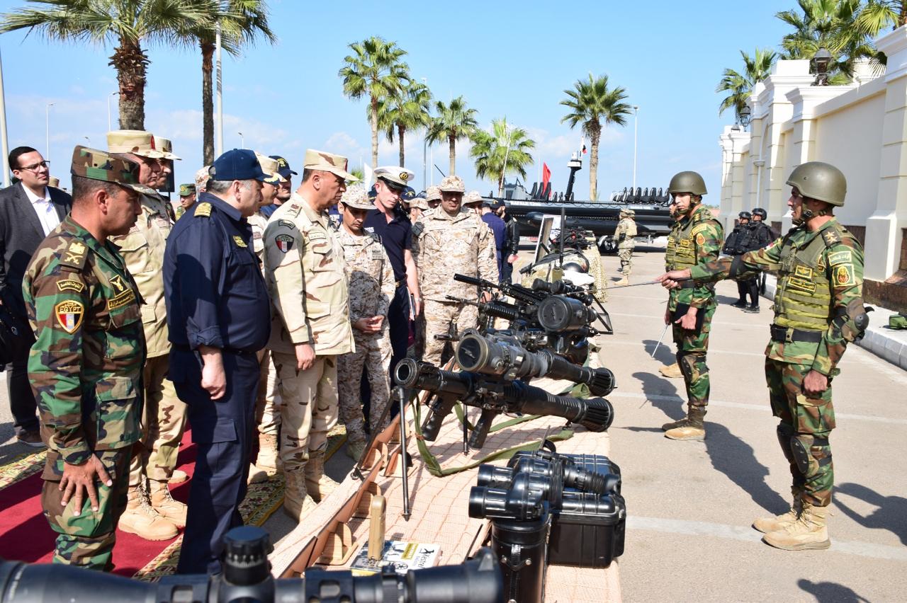 بدء فعاليات التدريب المشترك ميدوزا -14 بجمهورية مصر العربية.. شاهد