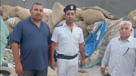 الزراعة: ضبط شونة ضخمة لتخزين وبيع القطن بدون ترخيص في الشرقية