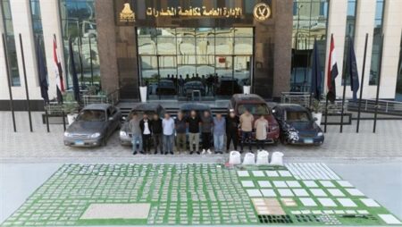 قيمتها 2 مليون و730 ألف جنيه.. إحباط محاولة تهريب كميات هائلة من المخدرات