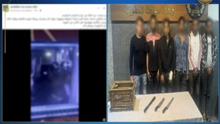 ضبط أطراف مشاجرة بالسلاح الأبيض بالمطرية