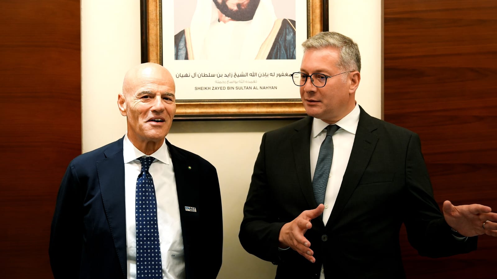 وزير البترول يبحث مع رئيس إيني الإيطالية تسريع برامج الاستكشاف والإنتاج