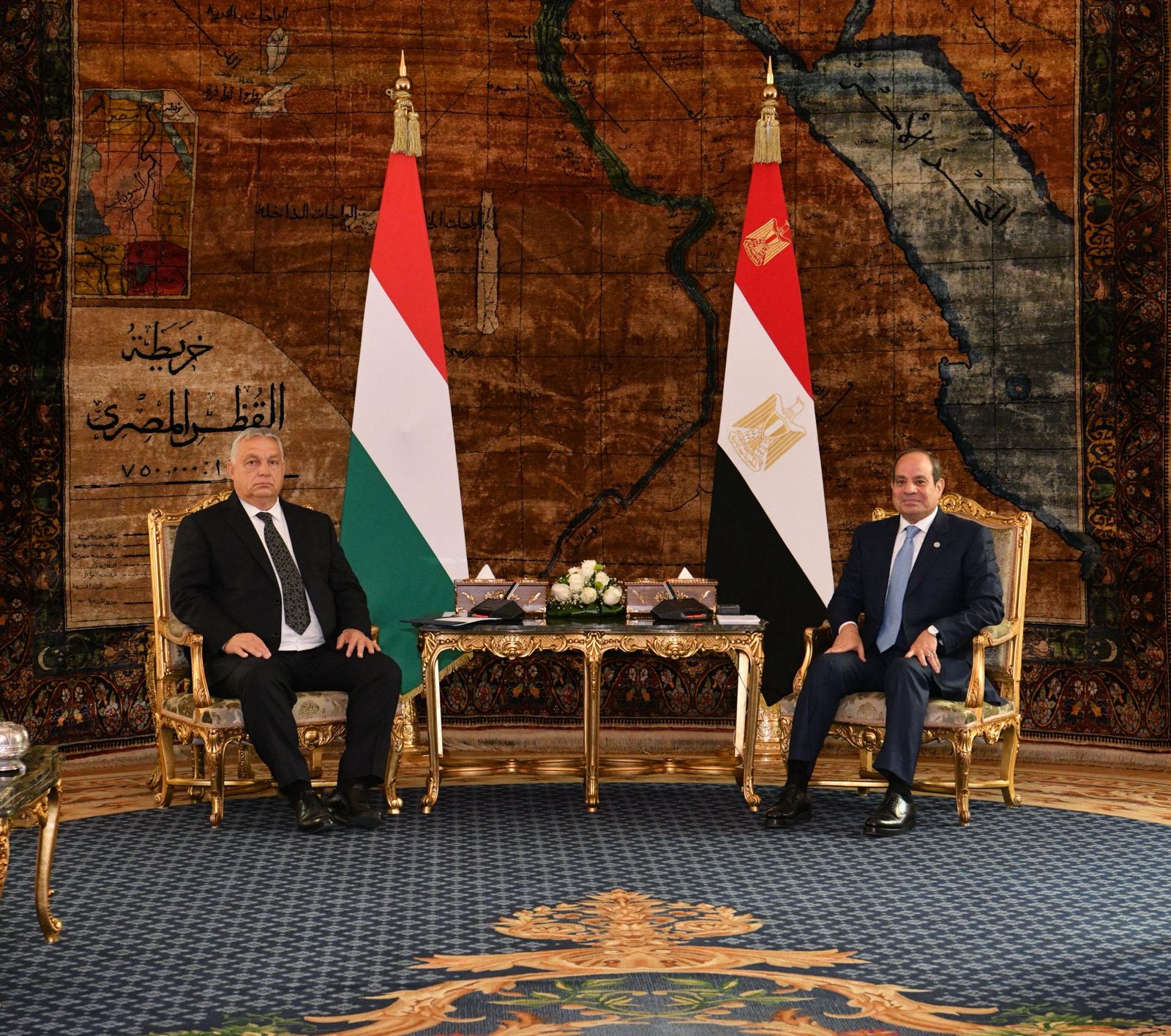 قمة مصرية مجرية بالقاهرة.. السيسي وأوربان يبحثان تعزيز التعاون.. ومصر تؤكد حرصها على وضع حد للحرب الروسية الأوكرانية